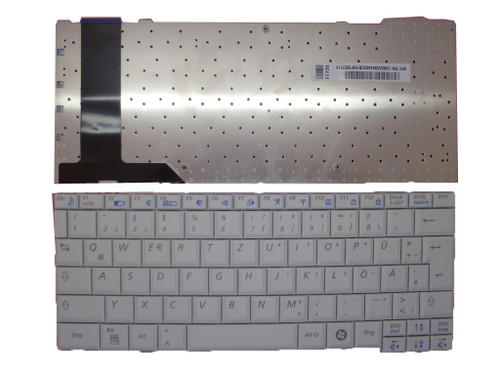 Laptop Keyboard For Samsung NP-NC20 NC20 Germany GR BA59-02462C HMB3305GSP00 White New