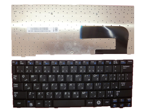 Laptop Keyboard For Samsung N120 N150 Arabia AR V091560CS1 V091560CK1 BA59-02523E Black New