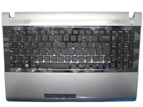Laptop PalmRest&Keyboard For Samsung RV511 RV515 RV520 Latin America LA BA75-02881K With Touchpad Speaker Silver New