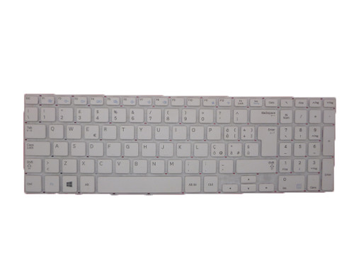 Laptop Keyboard For Samsung NP370R5E 370R5E 370R5C 470R5V 450R5U 270R5E 510R5E Italy IT BA59-03683E White New  