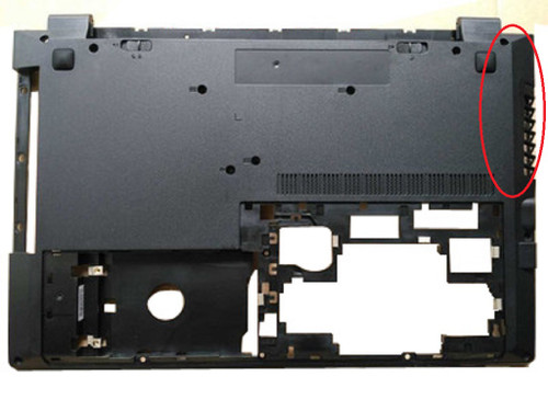 Laptop Bottom Case For Lenovo B51-30 B51-35 B51-80 B50-70 B50-80 305-15IHW 305-15IBD 305-15IBY 305-15ABM B50-30 B50-30T B50-30 Touch B50-45 90205530 AP14K000410 Lower Case With Fan Port New