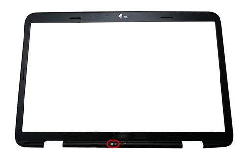 Laptop Front Bezel For DELL XPS 17 L701X L702X EAGM7005010 0W43Y4 W43Y4 3D Version Black Used