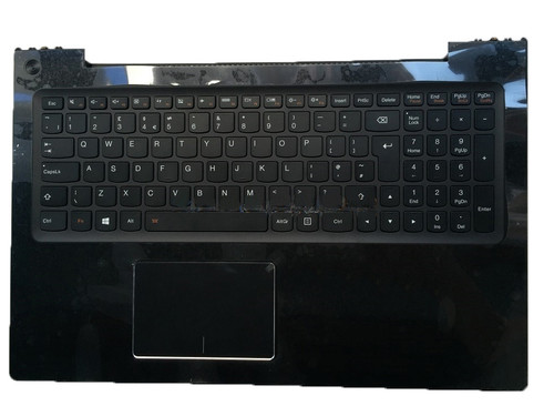 Laptop Palmrest&Keyboard For Lenovo U530 United Kingdom UK 90204076 3KLZBTALV21 With Backlit Touchpad Black New 