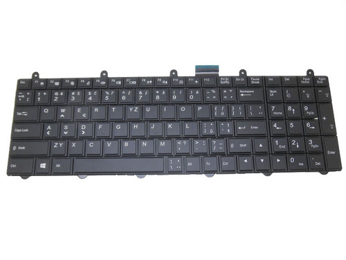 Laptop Backlit Keyboard For CLEVO P157SM P177SM Backlit Czech CZ V132150BK3 6-80-P17S0-270-3