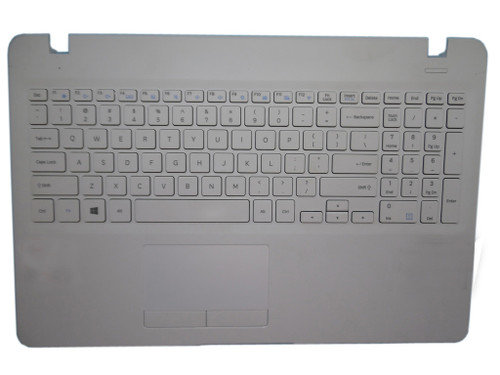 Laptop PalmRest&keyboard For Samsung NP370E5K 370E5K English US BA61-03479A With Touchpad Speaker White New