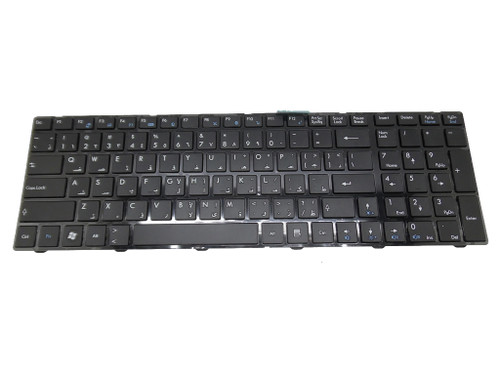 Laptop Keyboard For MSI A6100 A6200 A6203 A6205 A6300 A6235-CI3703W7P A6500 A7200 CR620 CR630 CR650 CR720 Arabia Black Frame
