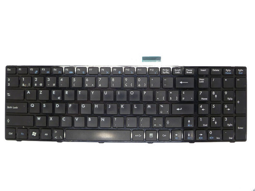 Laptop Keyboard For MSI A6100 A6200 A6203 A6205 A6300 A6235-CI3703W7P A6500 A7200 CR620 CR630 CR650 CR720 Belgium BE Black Frame
