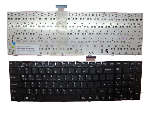 Laptop Keyboard For MSI FX603 FX610MX FX620 FX620DX FX700 FX720 GE620DX GE620DX-404XP GR620 GT660 GT660R GT660ST GT663 Korea KR Black Frame