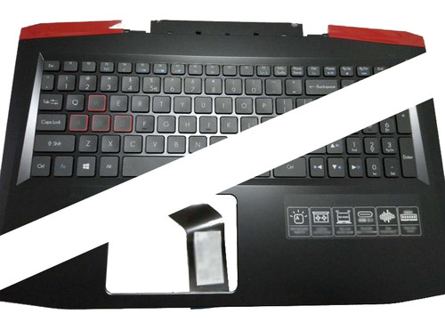 Laptop PalmRest & Keyboard For ACER For Predator VX15 VX5-591G 6B.GM1N2.001 1 90% New United States US