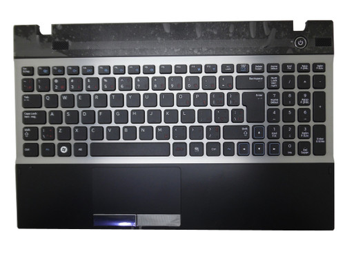 Laptop Palmrest&Keyboard For Samsung NP300V5A NP305V5A 300V5A 305V5A Canada CA BA75-03318J With Silver Frame Touchpad New