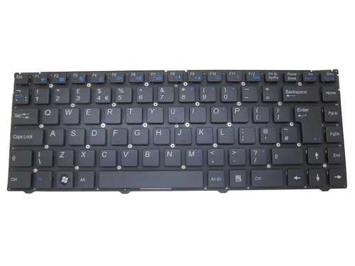 Laptop Keyboard For CLEVO W230 W243BLQ W243BZQ W243CUQ W243CZQ W243ELQ W243EUQ W243HUQ United Kingdom UK Without Frame