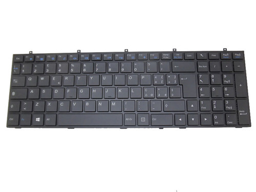 Laptop Keyboard For CLEVO W350ET W350ETQ W350SKQ W350SSQ W350STQ W355SDQ W355SSQ W355STQ W370ET W370SK W370SS W370SSQ W370ST Italian IT Black Frame