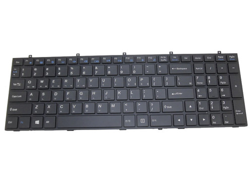 Laptop Keyboard For CLEVO W350ET W350ETQ W350SKQ W350SSQ W350STQ W355SDQ W355SSQ W355STQ W370ET W370SK W370SS W370SSQ W370ST Korea KR Black Frame And Backlit