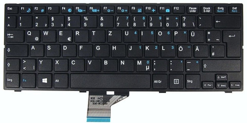 Laptop Keyboard For Medion Akoya MD98644 MD98647 MD99288 MD99333 MD99360 Black Germany GR