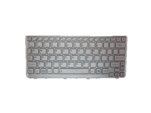 Laptop Keyboard For Toshiba For Satellite T210 T215 T215D MP-09R83US6698 PK130CN2A00 English US Silver With Frame New