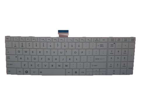 Laptop Keyboard For Toshiba For Satellite C850 C855D C850D C855 C870 C870D C875 C875D L875D MP-11B93US-9305 English US White New