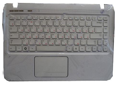 Laptop PalmRest&keyboard For Samsung SF311 SF310 Russia RU With Touchpad White New