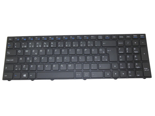 Laptop Keyboard For CLEVO W950AU W950JU W950KU W950BU W950SU2 W950TU W951UK W952AU W955AUQ W955KL W955SU2 Estonian ES With Frame