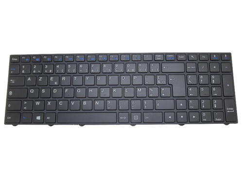 Laptop Keyboard For CLEVO W950AU W950JU W950KU W950BU W950SU2 W950TU W951UK W952AU W955AUQ W955KL W955SU2 French FR Black Frame