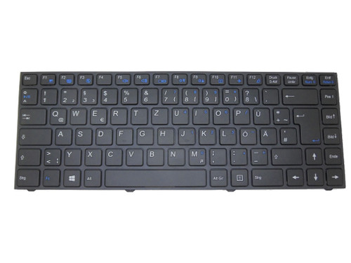 Laptop Keyboard For CLEVO W941AU-T W941KU-T W940TU-T W941SU1-T W941SU2-T W941TU-T W942SV1 W942SW W942SW1 German GR Black Frame