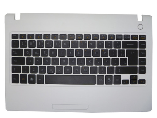 Laptop PalmRest&keyboard For LG P42 P420 P420-N P425 PD420-K Brazil BR White With Big Carriage Return New