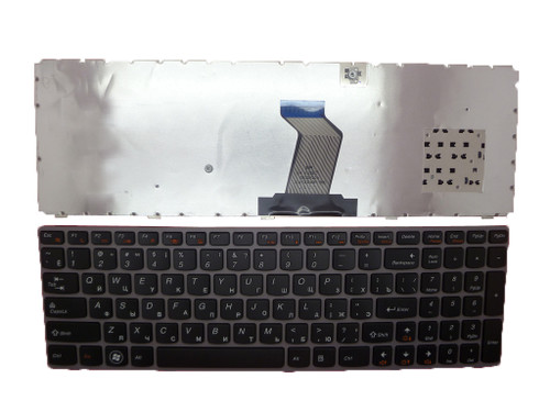 Laptop Keyboard For lenovo Ideapad Y570 Y750N Y570NT Russia RU 25011789 MP-10K53SU-686 Y570-RU With Frame New