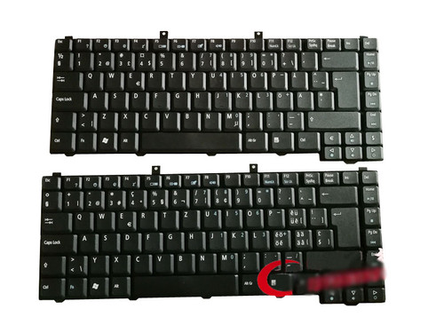 Laptop Keyboard For ACER Aspire 3020 3040 3050 3500 3502LCI 3502NLCI 3502WLCI 3503LC I3503WLC 3510 3610 3612LCI Swiss SW