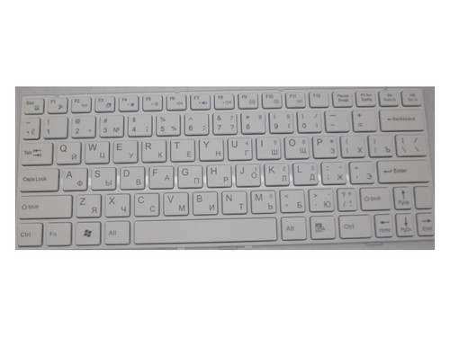 Laptop Keyboard For Lengda P116 M116CC RU Russian (With White Frame) DOK-V6226K