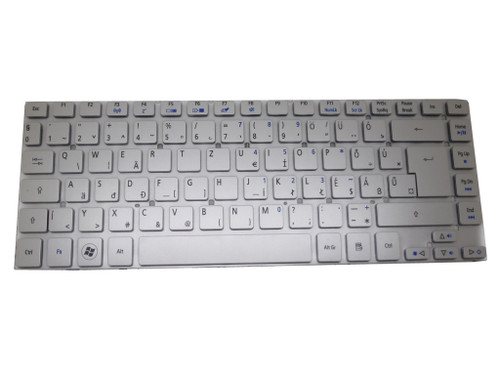 Laptop Keyboard For Acer V121646CK2 HG AEZQS400110 Hungarian HU Silver