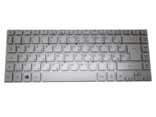 Laptop Keyboard For Acer V121646CK4 HG AEZQS401110 NK.I141S01A Hungarian HU Silver