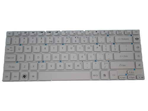 Laptop Keyboard For Acer 3830 V121602CS1 US  United States US White NO Frame