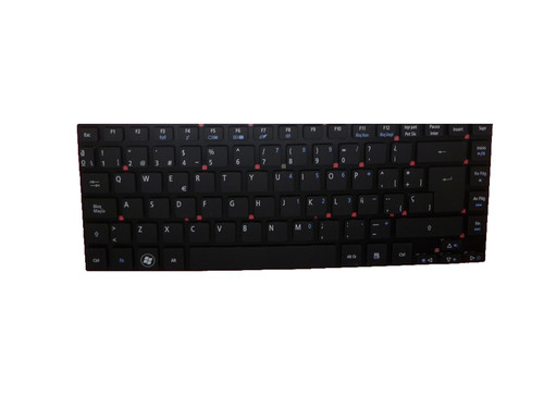 Laptop Keyboard For Acer V121602EK2 SP PK130IO4C18  Spanish SP Black NO Frame