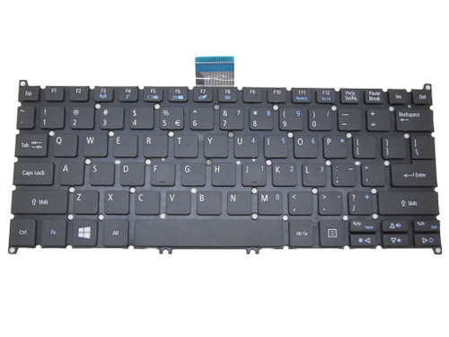 Laptop Keyboard For Acer Aspire V5-122P NSK-R73SU 1D 0KNM-1M1UI13 9Z.N9RSU.31D NK.I1117.041 United States US Black Backlit