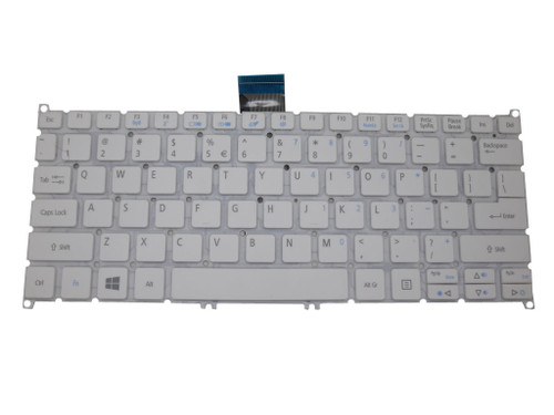 Laptop Keyboard For Acer Aspire V5-122P NSK-R72SW 1D 9Z.N8DBW.HOA NK.I1117.04X United States US White Without Frame 
