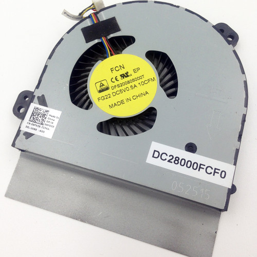 Laptop CPU Fan For DELL Alienware M15X R1 R2 DC28000FCF0 DFS200805000T FG22 09F65X 9F65X