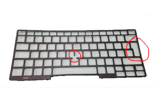 Laptop Keyboard Trim Bezel For DELL Latitude E5450 5450 0T90XX T90XX With Pointing UK Layout Black New