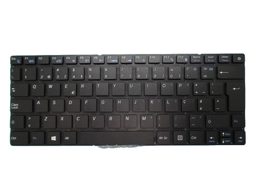 Laptop Keyboard For Entroware apollo 13' 2015 Portugal PO Without Frame