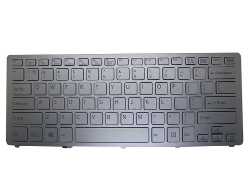 Laptop Keyboard For SONY VAIO SVF14N Series 9Z.NABBQ.501 149264011US AEFI2U000203A NSK-SK5BQ 01 English US silver with backlit frame new