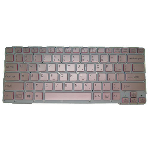 Laptop Keyboard For SONY For VAIO SVE14A Series 9Z.N6BBF.S01 149119911US English US Pink New