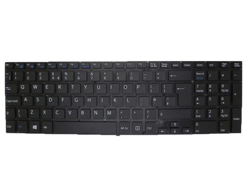 Laptop Keyboard For SONY VAIO SVF152 SVF153 Series MP-12Q26GB-920 149239621GB V141706AK1UK AEHK9E010103A United Kingdom UK Black Without Backlit New