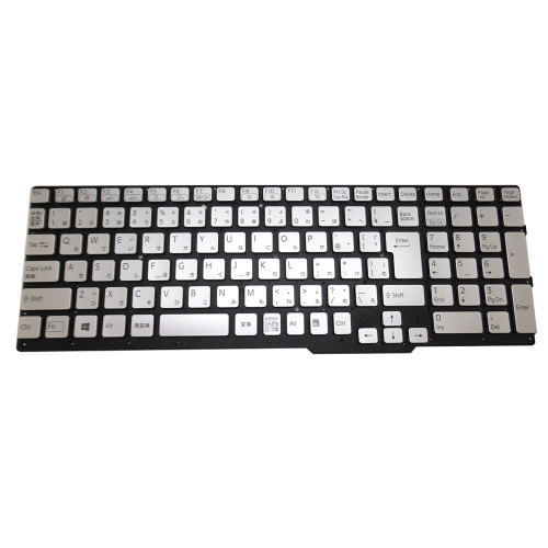 Laptop Keyboard For SONY For VAIO SVS15 SVS15119FJS SVS15129CJS SVS15139CJS SVS1511AJ SVS1512AJ SVS1513AJ 149015711JP 9Z.N6CBF.50J 550121F92J2-035-G Japanese JP Silver Without Backlit New