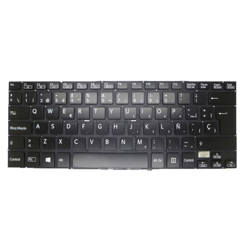 Laptop Keyboard For SONY For VAIO SVF14A SVF14A15ST SVF14A1C5E SVF14A1M2E SVF14A1S9R 9Z.NABBQ.00S 149238371ES AEGD5P010103A 9Z.NABSQ.00S 149237771ES AEGD5P000103A Spanish SP Black Without Backlit New