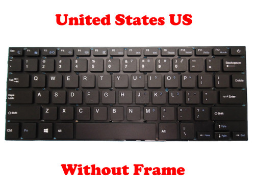Laptop Keyboard For Jumper EZBook 2 YXT-NB93-09 K09-40 English US Black Old Version