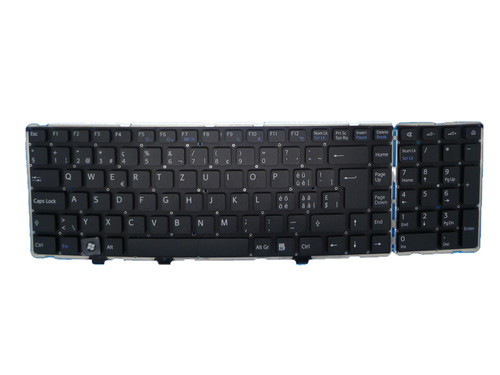 Laptop Keyboard For SONY For VAIO VGN-AW Series 53010BE28-203-G Swiss SW black without frame new