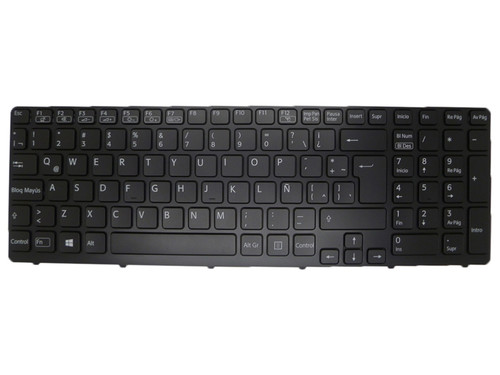 Laptop Keyboard For SONY For VAIO SVE15 V133946AK3LA 149076711LA AEHK5L031103A Latin America LA Black With Backlit Frame New