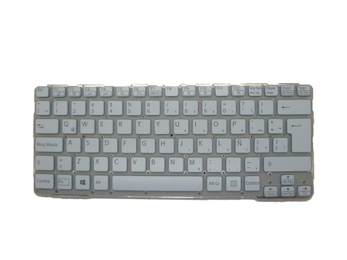 Laptop Keyboard For SONY For VAIO SVE14A SVE14A15FLW SVE14A16FLW SVE14A25CLW 9Z.N6BBF.R1E 149116911LA 55012FYG2G1-035-G Latin America LA White New
