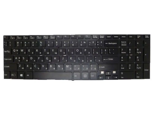 Laptop Keyboard For SONY For VAIO SVF152 SVF153 Series V141706AS1BG 149239611BG AEHK91010103A 9Z.NAEBQ.00B 149240611BG Bulgaria BG Black Without Frame New