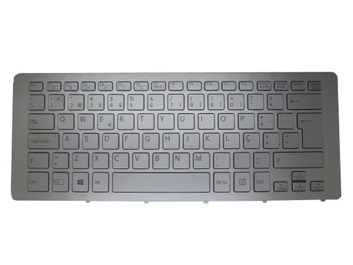 Laptop Keyboard For SONY For VAIO SVF15N 9Z.NABBQ.806 149265481PT AEFI3T000203A Portuguese PO Silver With Backlit Frame New