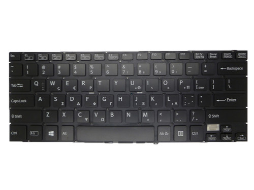 Laptop Keyboard For SONY For VAIO SVF14A SVF14A15ST SVF14A1C5E SVF14A1M2E SVF14A1S9R 9Z.NABBQ.00L 149238291GR AEGD5+010103A AEGD5+000103A 9Z.NABSQ.00L Greece GK Black Without Backlit New