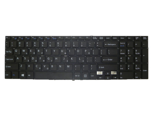 Laptop Keyboard For SONY For VAIO SVF15A 9Z.NACSQ.00L 149241591GR AEGD6+000103A Greece GK Black New